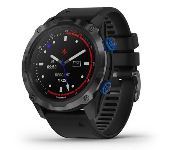 Potápačské hodinky Descent™ Mk2i - 52 mm Sapphire Gray, DLC Titanium Band + Sonda T1