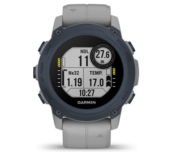 Potápačské hodinky Descent™ G1, Powder Gray