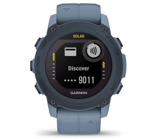 Potápačské hodinky Descent™ G1 Solar, Hurricane Blue