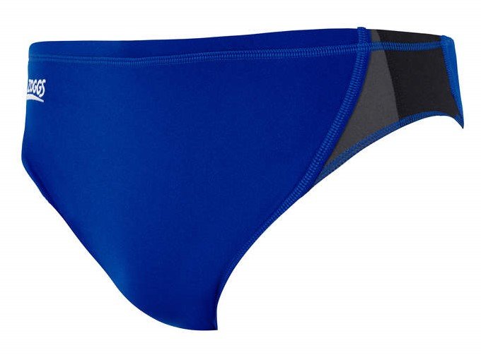 Pánske slipové plavky - Prism Racer - modrá/čierna