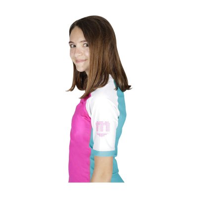 Dievčenské tričko SEASIDE RASHGUARD SHIELD JUNIOR krátky rukáv