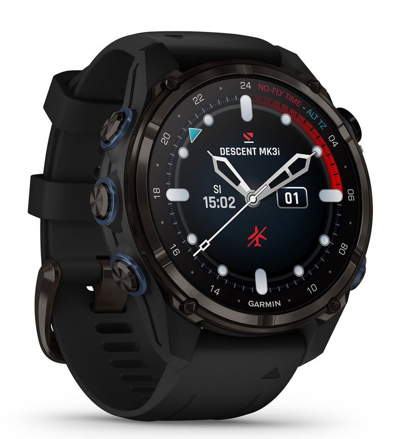 Potápačské hodinky Descent Mk3i - 43 mm, Carbon Gray Titanium DLC/Black Band