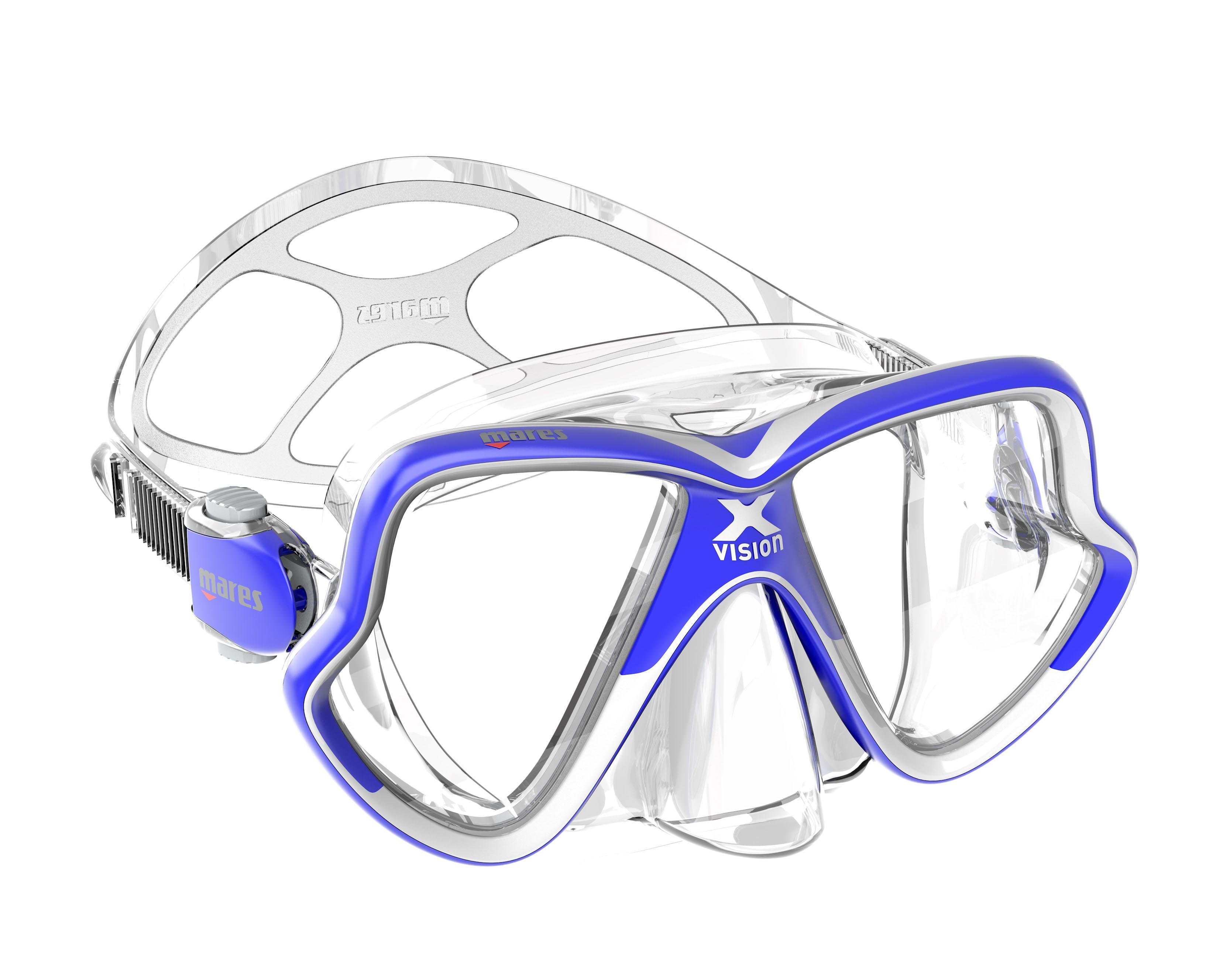 Potápačské okuliare X-VISION MID 2.0 pre užšiu tvár