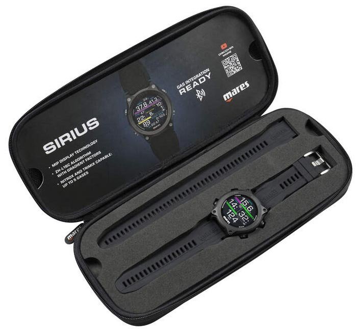 Potápačský hodinkový počítač SIRIUS s LED sondou 2.0