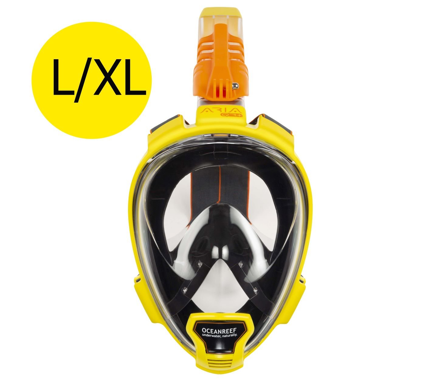 Celotvárová šnorchlovacia maska OCEAN REEF ARIA QR + L/XL