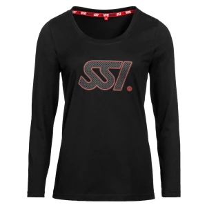Dámske tričko LONGSLEEVE ROUND NECK SSI LOGO