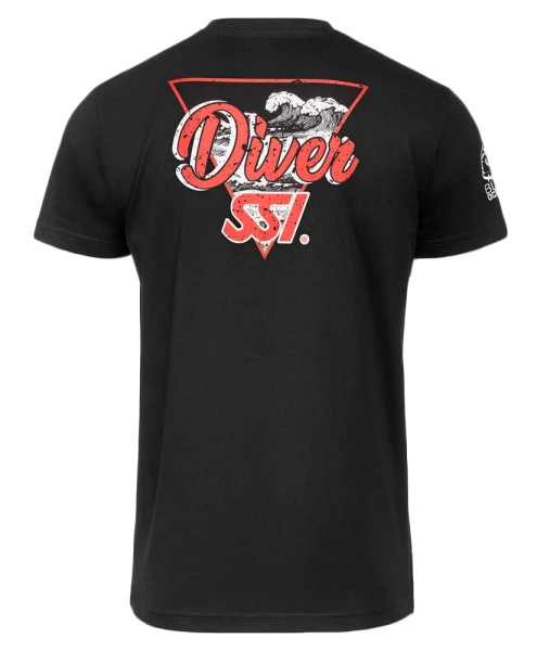 Pánske tričko T-SHIRT V- NECK SSI DIVER MEN