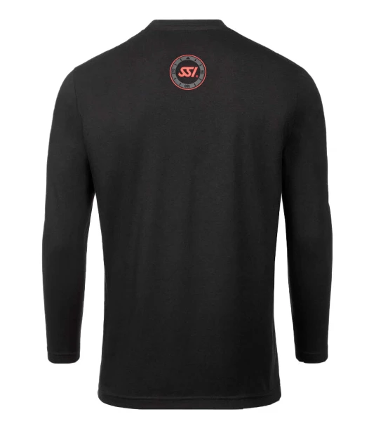 Pánske tričko LONGSLEEVE ROUND NECK SSI LOGO MEN