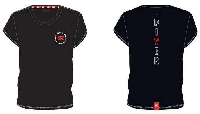 Dámske tričko ROUND-NECK SHIRT DIVER WOMEN