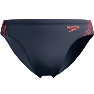 Pánske plavky - HYPERBOOM SPL 7CM BRF - sivá/oranžová