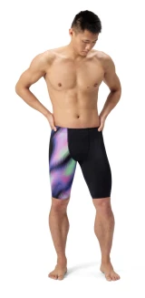 Pánske plavky - ML-ONE LEG PRINTED JAMMER